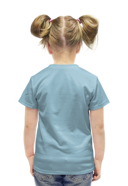 Заказать детскую футболку в Москве. Футболка с полной запечаткой для девочек Барк Крузенштерн от Виктор Гришин - готовые дизайны и нанесение принтов.