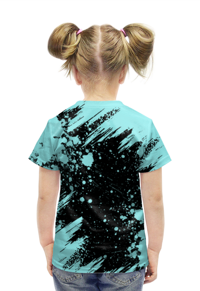 Заказать детскую футболку в Москве. Футболка с полной запечаткой для девочек Brawl Stars CROW от vista12761@rambler.ru - готовые дизайны и нанесение принтов.