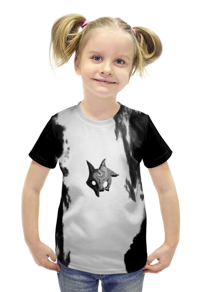 Заказать детскую футболку в Москве. Футболка с полной запечаткой для девочек Kindred от iKindness - готовые дизайны и нанесение принтов.