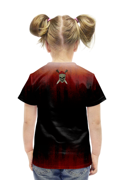 Заказать детскую футболку в Москве. Футболка с полной запечаткой для девочек СПЕЦНАЗ  от Алексс Неро - готовые дизайны и нанесение принтов.
