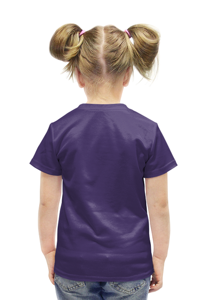 Заказать детскую футболку в Москве. Футболка с полной запечаткой для девочек Коффинг от scoopysmith - готовые дизайны и нанесение принтов.