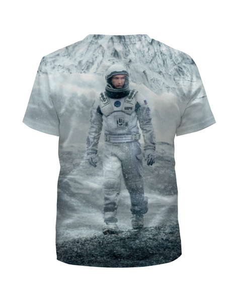 Заказать детскую футболку в Москве. Футболка с полной запечаткой для девочек Interstellar от skynatural - готовые дизайны и нанесение принтов.