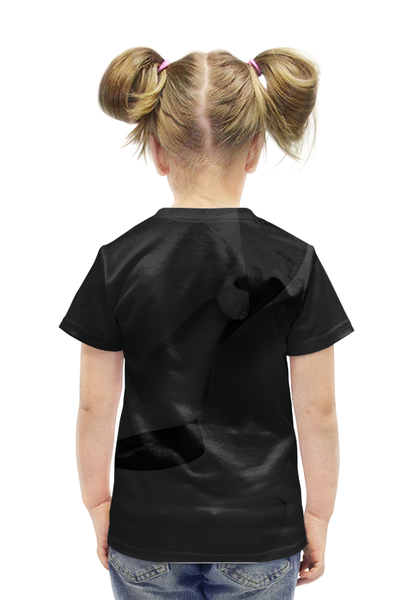 Заказать детскую футболку в Москве. Футболка с полной запечаткой для девочек Woman (девушка) от Илья Щеблецов - готовые дизайны и нанесение принтов.