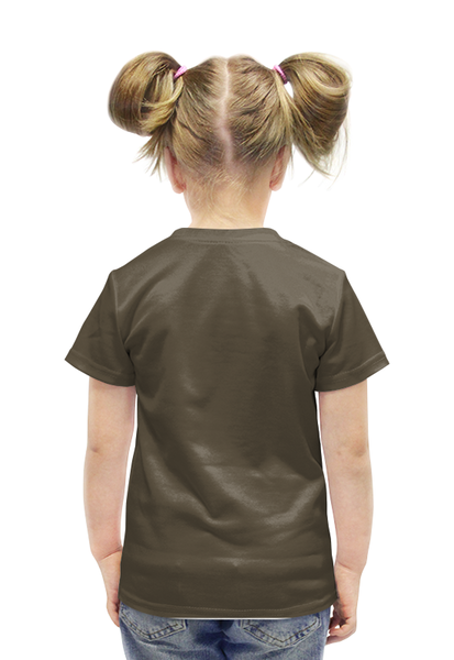 Заказать детскую футболку в Москве. Футболка с полной запечаткой для девочек Гробница от ПРИНТЫ ПЕЧАТЬ  - готовые дизайны и нанесение принтов.