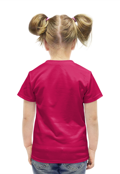 Заказать детскую футболку в Москве. Футболка с полной запечаткой для девочек Рианна от THE_NISE  - готовые дизайны и нанесение принтов.