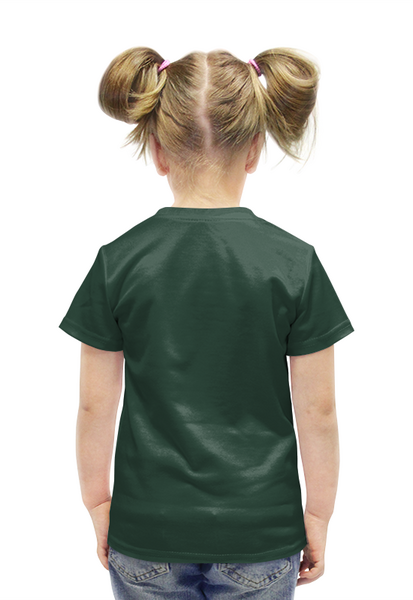 Заказать детскую футболку в Москве. Футболка с полной запечаткой для девочек TOMB RAIDER от robus - готовые дизайны и нанесение принтов.
