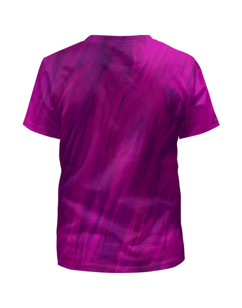 Заказать детскую футболку в Москве. Футболка с полной запечаткой для девочек Фиолетовый от THE_NISE  - готовые дизайны и нанесение принтов.