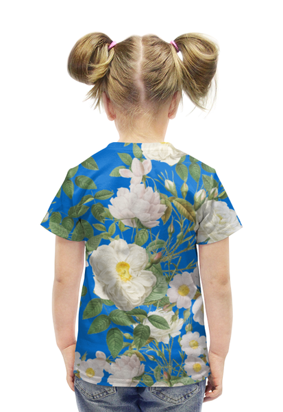 Заказать детскую футболку в Москве. Футболка с полной запечаткой для девочек весна от THE_NISE  - готовые дизайны и нанесение принтов.