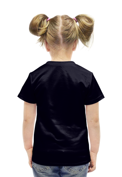Заказать детскую футболку в Москве. Футболка с полной запечаткой для девочек Вспышки звезд от THE_NISE  - готовые дизайны и нанесение принтов.
