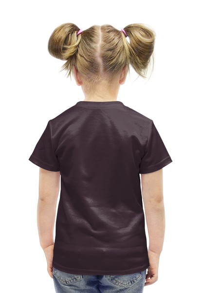 Заказать детскую футболку в Москве. Футболка с полной запечаткой для девочек Сова  от scoopysmith - готовые дизайны и нанесение принтов.