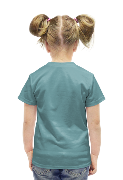 Заказать детскую футболку в Москве. Футболка с полной запечаткой для девочек Весенний пейзаж от THE_NISE  - готовые дизайны и нанесение принтов.
