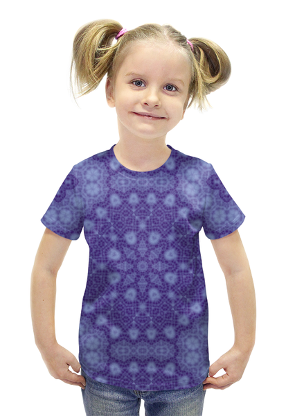 Заказать детскую футболку в Москве. Футболка с полной запечаткой для девочек Noisy от Vadim Koval - готовые дизайны и нанесение принтов.