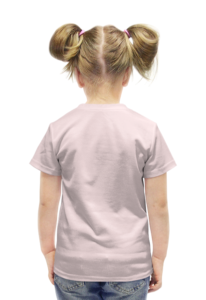Заказать детскую футболку в Москве. Футболка с полной запечаткой для девочек Лондон от Ирина - готовые дизайны и нанесение принтов.