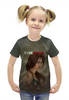 Заказать детскую футболку в Москве. Футболка с полной запечаткой для девочек Tomb Raider от THE_NISE  - готовые дизайны и нанесение принтов.