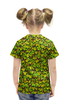 Заказать детскую футболку в Москве. Футболка с полной запечаткой для девочек Ornithoptera от Shdomon - готовые дизайны и нанесение принтов.