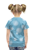 Заказать детскую футболку в Москве. Футболка с полной запечаткой для девочек дед мороз от THE_NISE  - готовые дизайны и нанесение принтов.