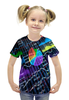 Заказать детскую футболку в Москве. Футболка с полной запечаткой для девочек Диаграмма от THE_NISE  - готовые дизайны и нанесение принтов.
