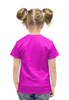 Заказать детскую футболку в Москве. Футболка с полной запечаткой для девочек Для красавицы от Mari_M - готовые дизайны и нанесение принтов.