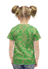 Заказать детскую футболку в Москве. Футболка с полной запечаткой для девочек Мультицвет Камуфляж от armyshop - готовые дизайны и нанесение принтов.