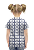 Заказать детскую футболку в Москве. Футболка с полной запечаткой для девочек Морская тема от ПРИНТЫ ПЕЧАТЬ  - готовые дизайны и нанесение принтов.