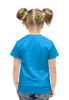 Заказать детскую футболку в Москве. Футболка с полной запечаткой для девочек Смайл небо от Дмитрий Б. - готовые дизайны и нанесение принтов.