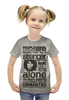 Заказать детскую футболку в Москве. Футболка с полной запечаткой для девочек The Doors от inPrintio - готовые дизайны и нанесение принтов.