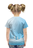 Заказать детскую футболку в Москве. Футболка с полной запечаткой для девочек Новогодняя    от ПРИНТЫ ПЕЧАТЬ  - готовые дизайны и нанесение принтов.