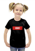 Заказать детскую футболку в Москве. Футболка с полной запечаткой для девочек Gamer от THE_NISE  - готовые дизайны и нанесение принтов.