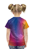 Заказать детскую футболку в Москве. Футболка с полной запечаткой для девочек Созвездия от THE_NISE  - готовые дизайны и нанесение принтов.