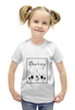 Заказать детскую футболку в Москве. Футболка с полной запечаткой для девочек Плачь дождя от pavlova_natali96@mail.ru - готовые дизайны и нанесение принтов.