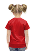 Заказать детскую футболку в Москве. Футболка с полной запечаткой для девочек Вульпикс от scoopysmith - готовые дизайны и нанесение принтов.