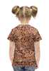 Заказать детскую футболку в Москве. Футболка с полной запечаткой для девочек Николас Кейдж от megashmot - готовые дизайны и нанесение принтов.