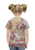 Заказать детскую футболку в Москве. Футболка с полной запечаткой для девочек Весенние цветки от THE_NISE  - готовые дизайны и нанесение принтов.