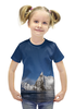 Заказать детскую футболку в Москве. Футболка с полной запечаткой для девочек Север от THE_NISE  - готовые дизайны и нанесение принтов.