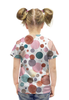 Заказать детскую футболку в Москве. Футболка с полной запечаткой для девочек Акварельная от BeliySlon - готовые дизайны и нанесение принтов.