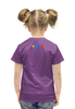 Заказать детскую футболку в Москве. Футболка с полной запечаткой для девочек Покемон Эрбок от EDJEY  - готовые дизайны и нанесение принтов.