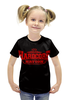 Заказать детскую футболку в Москве. Футболка с полной запечаткой для девочек United Hardcore Nation от Серега Шнайдер - готовые дизайны и нанесение принтов.