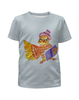 Заказать детскую футболку в Москве. Футболка с полной запечаткой для девочек Скоро в школу от mrs-snit@yandex.ru - готовые дизайны и нанесение принтов.