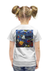 Заказать детскую футболку в Москве. Футболка с полной запечаткой для девочек Психоделия Tomorrow от Datamax Datamax - готовые дизайны и нанесение принтов.