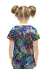 Заказать детскую футболку в Москве. Футболка с полной запечаткой для девочек Аlluring inspiration от Артём Шарапаев - готовые дизайны и нанесение принтов.