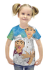 Заказать детскую футболку в Москве. Футболка с полной запечаткой для девочек It's a Bali, baby! от Artem Bali - готовые дизайны и нанесение принтов.