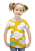 Заказать детскую футболку в Москве. Футболка с полной запечаткой для девочек Кавай от Asparagus Lab + Masha Saunders - готовые дизайны и нанесение принтов.