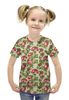 Заказать детскую футболку в Москве. Футболка с полной запечаткой для девочек Счастливые улитки от 4erta - готовые дизайны и нанесение принтов.