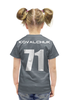 Заказать детскую футболку в Москве. Футболка с полной запечаткой для девочек Илья Ковальчук от aleks_say - готовые дизайны и нанесение принтов.