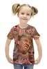 Заказать детскую футболку в Москве. Футболка с полной запечаткой для девочек TRUMP от CoolDesign - готовые дизайны и нанесение принтов.