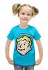 Заказать детскую футболку в Москве. Футболка с полной запечаткой для девочек фоллаут ( fallout ) от hideo_kojima228 - готовые дизайны и нанесение принтов.