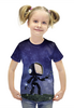 Заказать детскую футболку в Москве. Футболка с полной запечаткой для девочек Маленький Бот от Дана Столыпина - готовые дизайны и нанесение принтов.