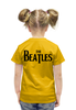 Заказать детскую футболку в Москве. Футболка с полной запечаткой для девочек The Beatles от Leichenwagen - готовые дизайны и нанесение принтов.