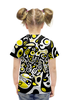 Заказать детскую футболку в Москве. Футболка с полной запечаткой для девочек iommm5023 от Vadim Koval - готовые дизайны и нанесение принтов.