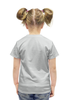 Заказать детскую футболку в Москве. Футболка с полной запечаткой для девочек Туманные горы от THE_NISE  - готовые дизайны и нанесение принтов.
